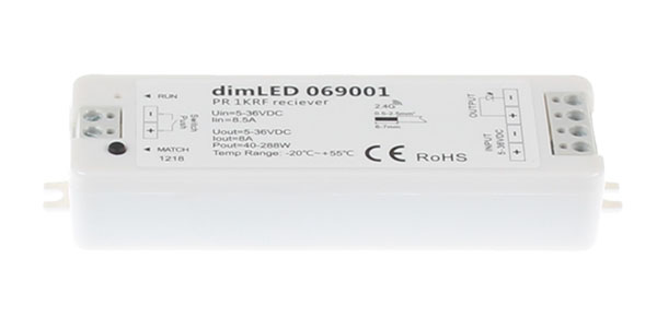 Přijímač dimLED 069001